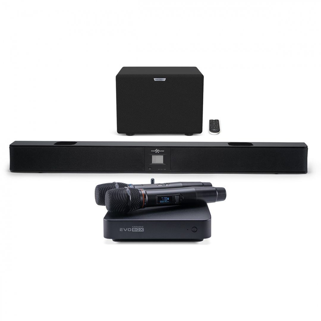 караоке-комплект EVOBOX Plus + EvoSound Bar (саундбар с караоке) в Железногорске