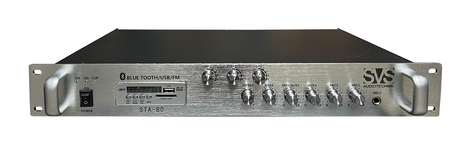 SVS Audiotechnik STA-80 Микшер-усилитель для систем Public Address в Железногорске